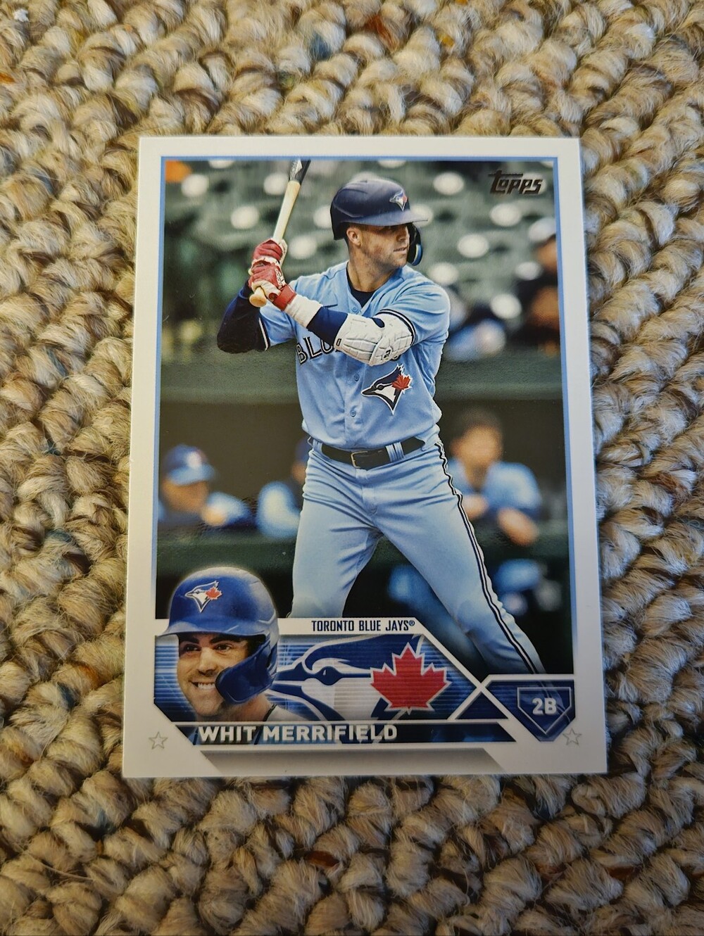 Topps Toronto Blue Jays Whit Merrifield Card